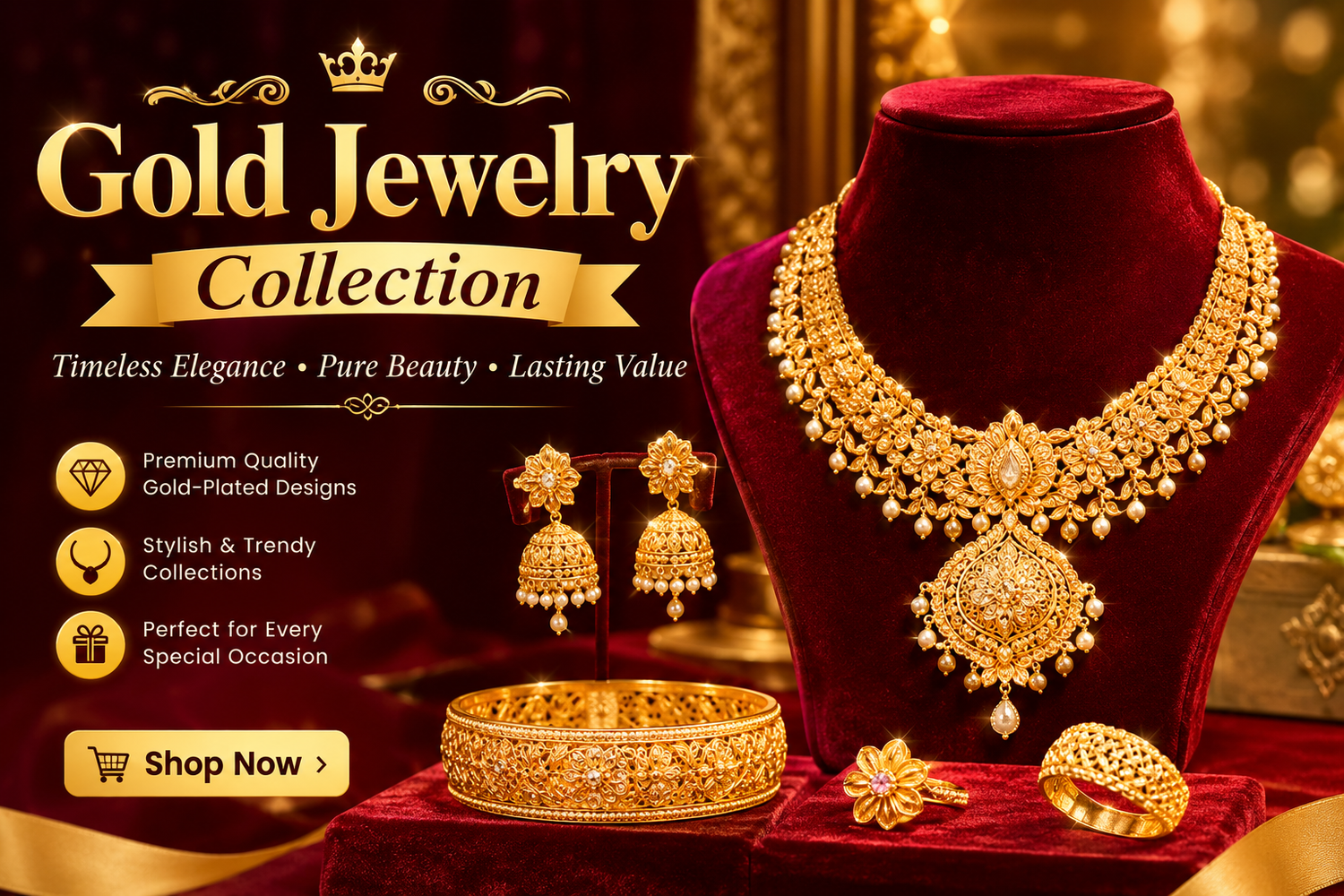 Gold Jewelry Collection